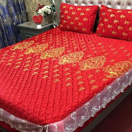 Fancy 3Pc Bedsheet Set